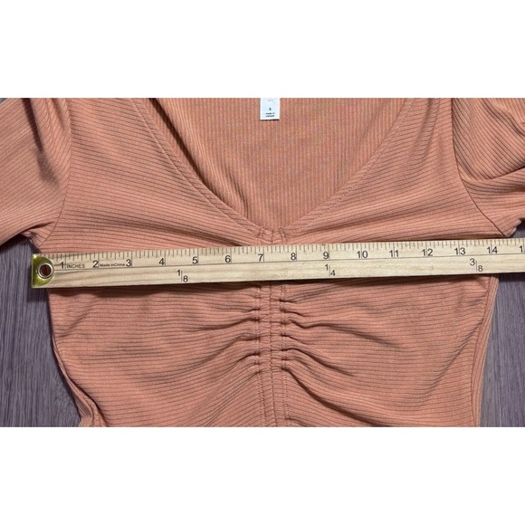 Daily Practice Anthropologie Rock Arch Long Sleeve Ruched Mini Dress‎ Small - Picture 9 of 12